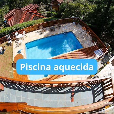 Chale Belga Em Condominio - 1,2 Km Do Centro Turistico Capivari Campos do Jordão Exteriér fotografie